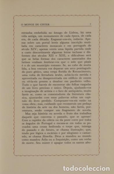 Libros: HERCULANO. (Alexandre) - O MONGE DE CISTER. [2 VOLS.] - Foto 3
