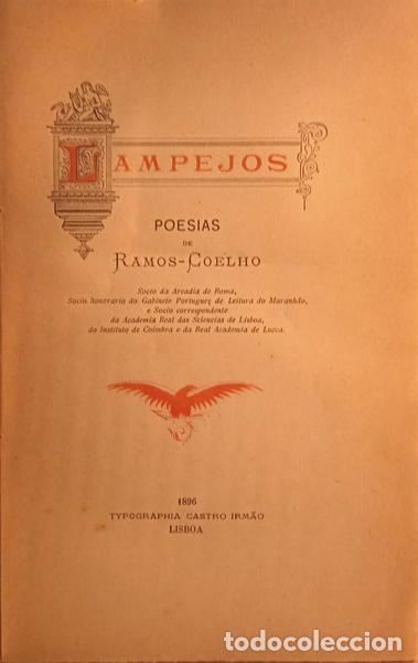 Libros: RAMOS-COELHO. (Jos&eacute;) - LAMPEJOS. - Foto 2