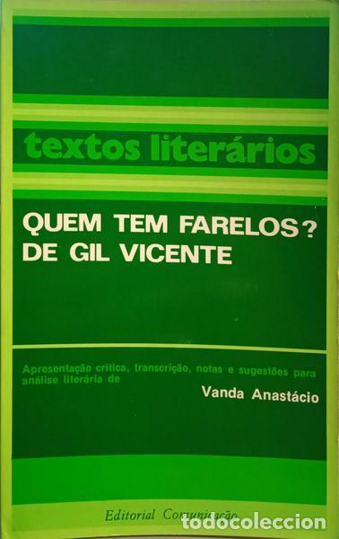 Libros: VICENTE. (Gil) - QUEM TEM FARELOS? - Foto 1
