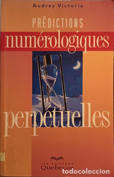 Libros: VICTORIA. (Audrey) - PR&Eacute;DICTIONS NUM&Eacute;ROLOGIQUES PERP&Eacute;TUELLES. - Foto 1