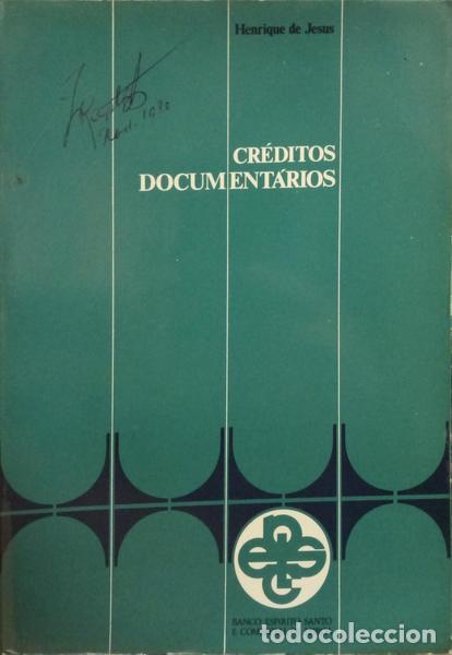 Libros: JESUS. (Henrique de) - CR&Eacute;DITOS DOCUMENT&Aacute;RIOS. - Foto 1