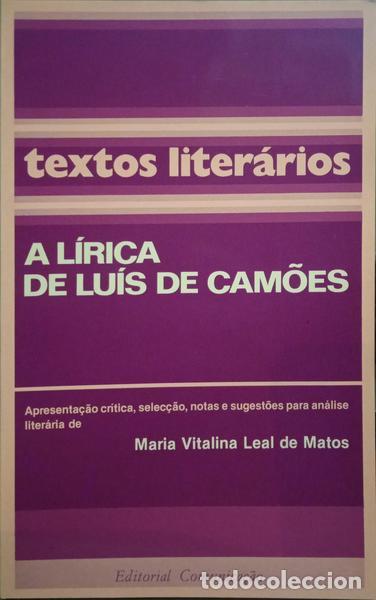 Libros: CAM&Otilde;ES. (Lu&iacute;s de) - A L&Iacute;RICA. [3.&ordf; EDI&Ccedil;&Atilde;O] - Foto 1