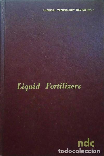 Libros: CASPER. (M. S.) - LIQUID FERTILIZERS. - Foto 1