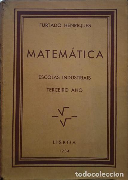 Libros: HENRIQUES. (Jo&atilde;o Furtado) - MATEM&Aacute;TICA. - Foto 1