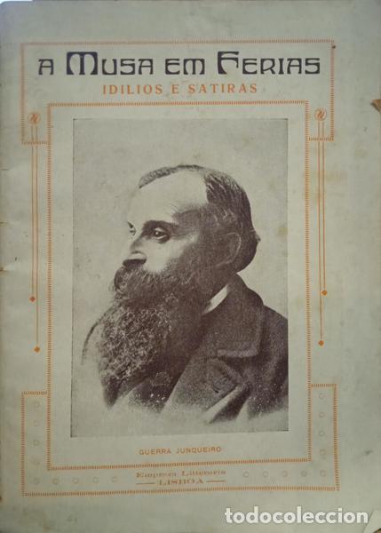 Libros: GUERRA JUNQUEIRO. (Ab&iacute;lio Manuel) - A MUSA EM F&Eacute;RIAS. - Foto 1