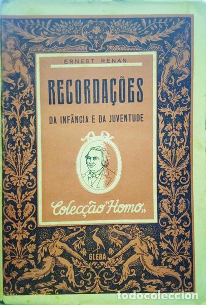 Libros: RENAN. (Ernest) - RECORDA&Ccedil;&Otilde;ES DA INF&Acirc;NCIA E DA JUVENTUDE. - Foto 1