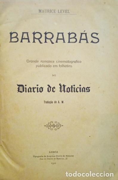 Libros: LEVEL. (Maurice) - BARRAB&Aacute;S. - Foto 1