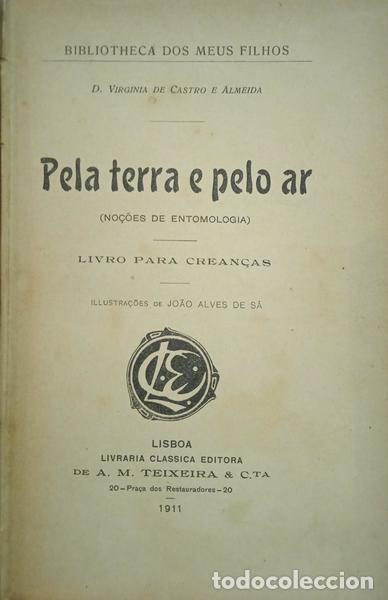 Libros: CASTRO E ALMEIDA. (Virg&iacute;nia de) - PELA TERRA E PELO AR. - Foto 1