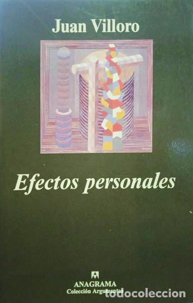 Libros: VILLORO. (Juan) - EFECTOS PERSONALES. - Foto 1
