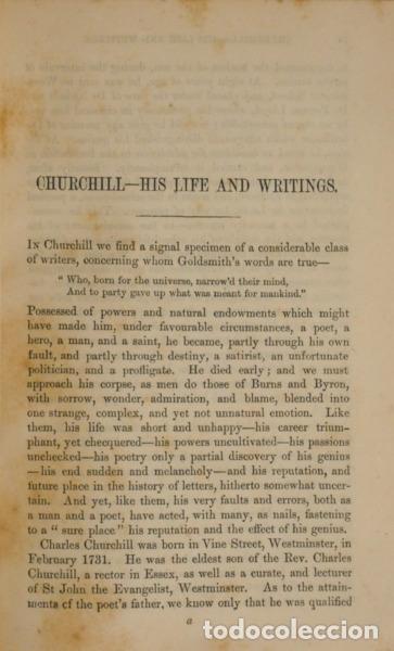 Libros: CHURCHILL. (Charles) - THE POETICAL WORKS. - Foto 2