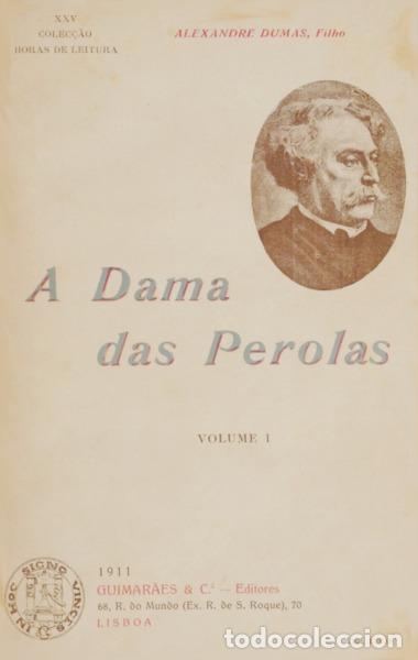Libros: DUMAS. (Alexandre) - A DAMA DAS PEROLAS. - Foto 1