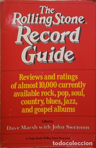 Libros: MARSH. (Dave) e John Swenson. - THE ROLLING STONE, RECORD GUIDE. - Foto 1