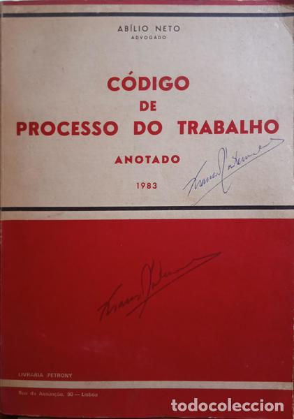 Libros: NETO. (Ab&iacute;lio) - C&Oacute;DIGO DE PROCESSO DO TRABALHO ANOTADO. - Foto 1