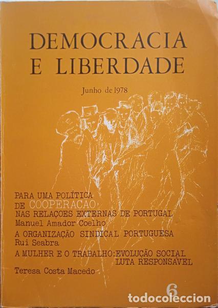 Libros: DEMOCRACIA E LIBERDADE, N.&ordm; 6, JUNHO 1978. - Foto 1