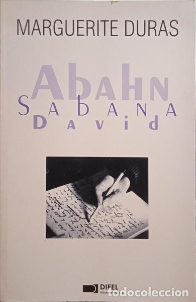 Libros: DURAS. (Marguerite) - ABAHN SABANA DAVID. - Foto 1