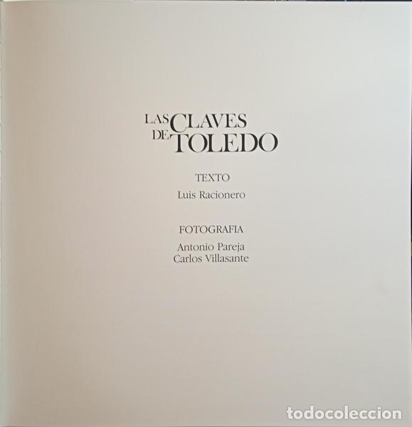 Libros: RACIONERO. (Luis) - LAS CLAVES DE TOLEDO. - Foto 1