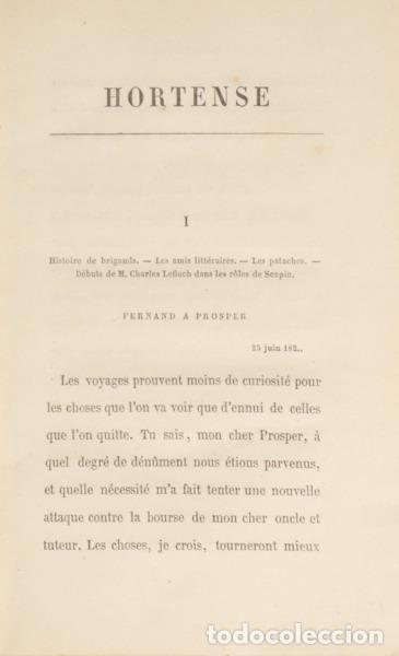 Libros: KARR. (Jean-Baptiste Alphonse) - HORTENSE. - Foto 2