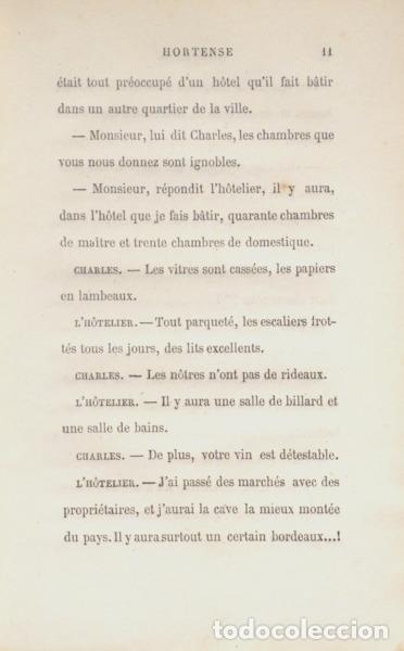 Libros: KARR. (Jean-Baptiste Alphonse) - HORTENSE. - Foto 3