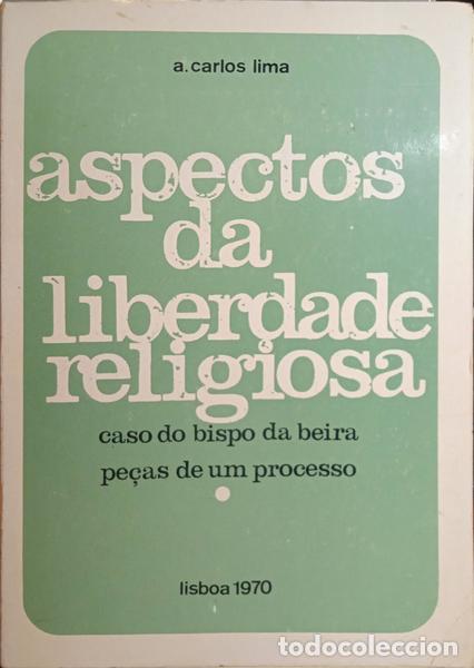 Libros: LIMA. (Ant&oacute;nio Carlos) - ASPECTOS DA LIBERDADE RELIGIOSA. [DEDICAT&Oacute;RIA] - Foto 1