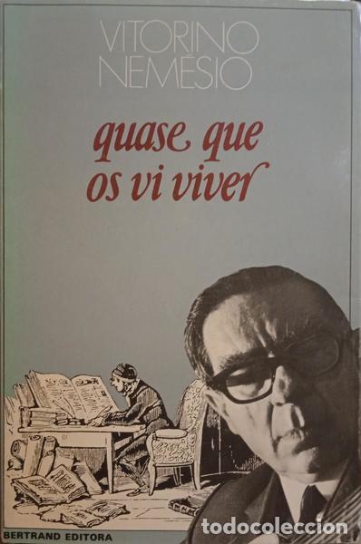 Libros: NEM&Eacute;SIO. (Vitorino) - QUASE QUE OS VI VIVER. - Foto 1