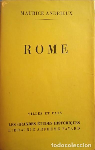 Libros: ANDRIEUX. (Maurice) - ROME. - Foto 1
