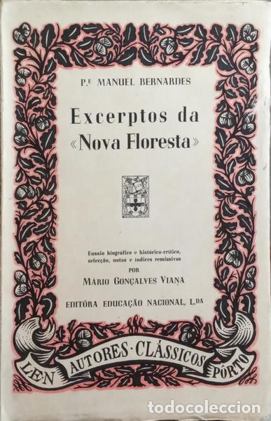 Libros: BERNARDES. (Padre Manuel) - EXCERPTOS DA &laquo;NOVA FLORESTA&raquo;. - Foto 1