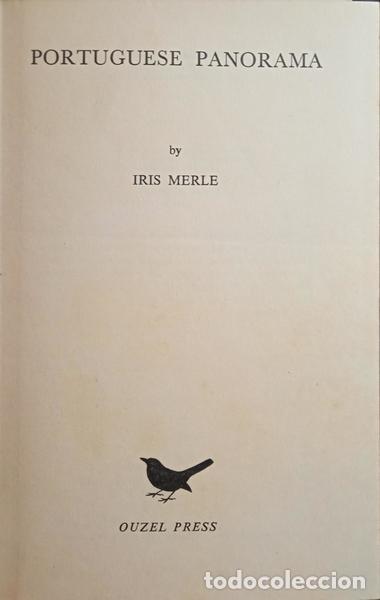 Libros: MERLE. (Iris) - PORTUGUESE PANORAMA. - Foto 1