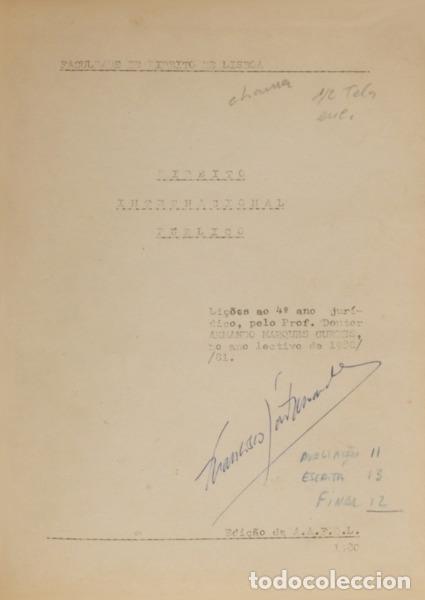 Libros: MARQUES GUEDES. (Armando) - DIREITO INTERNACIONAL P&Uacute;BLICO. - Foto 1