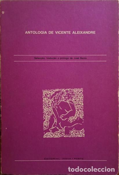 Libros: ALEIXANDRE. (Vicente) - ANTOLOGIA. - Foto 1