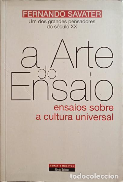 Libros: SAVATER. (Fernando) - A ARTE DO ENSAIO. - Foto 1