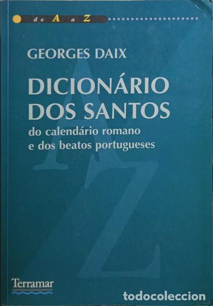 Libros: DAIX. (Georges) - DICION&Aacute;RIO DOS SANTOS. - Foto 1