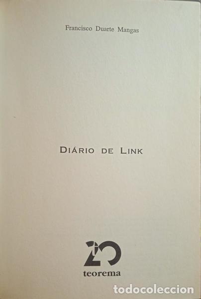 Libri di seconda mano: DUARTE MANGAS. (Francisco) - DI&Aacute;RIO DE LINK.
