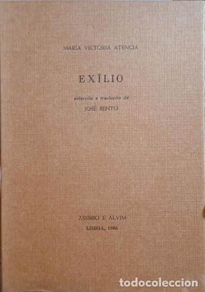 Libros: ATENCIA. (Mar&iacute;a Victoria) - EX&Iacute;LIO. - Foto 1