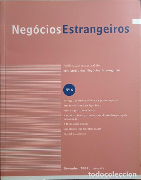 Libros: NEG&Oacute;CIOS ESTRANGEIROS, N.&ordm; 6, DEZEMBRO 2003. - Foto 1