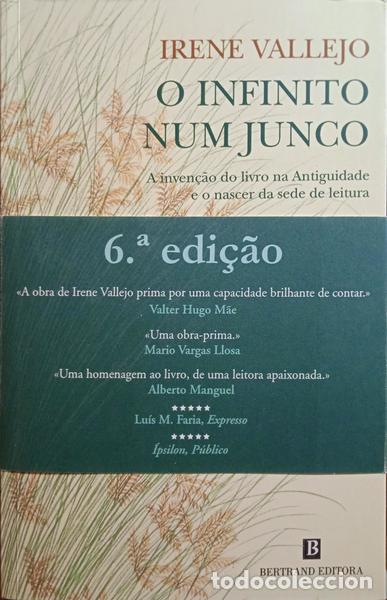 Libros: VALLEJO. (Irene) - O INFINITO NUM JUNCO. [6.&ordf; EDI&Ccedil;&Atilde;O] - Foto 1