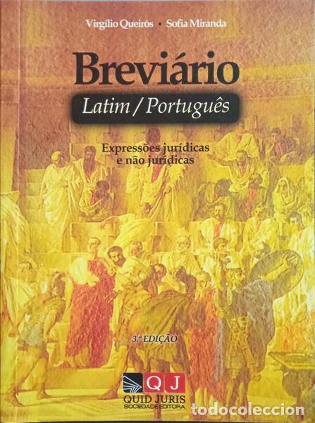 Libros: QUEIR&Oacute;S. (Virg&iacute;lio) e Sofia Miranda. - BREVI&Aacute;RIO LATIM-PORTUGU&Ecirc;S. - Foto 1