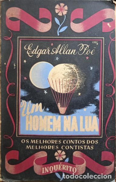 Libros: PO&Euml;. (Edgar Allan) - UM HOMEM NA LUA. - Foto 1