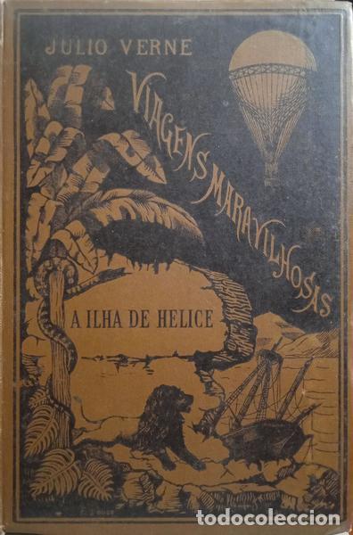 Libros: VERNE. (Jules) - A ILHA DE HELICE. [VOL. I] - Foto 2