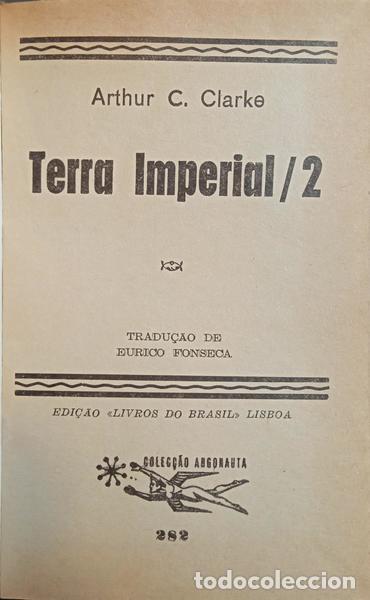 Libros: CLARKE. (Arthur C.) - TERRA IMPERIAL. [2 VOLS.] - Foto 2