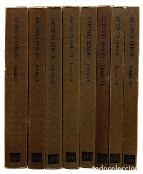 Libros: ANT&Oacute;NIO S&Eacute;RGIO. - ENSAIOS. [8 VOLS.] - Foto 4