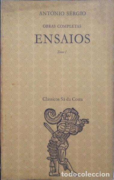 Libros: ANT&Oacute;NIO S&Eacute;RGIO. - ENSAIOS. [8 VOLS.] - Foto 1