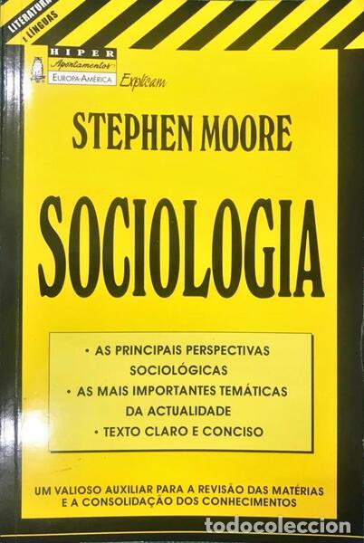 Libros: MOORE. (Stephen) - SOCIOLOGIA. - Foto 1