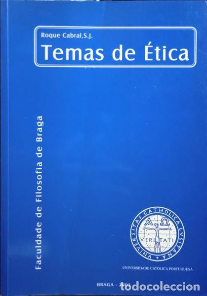 Libros: CABRAL. (Roque de Aguiar Pereira) - TEMAS DE &Eacute;TICA. - Foto 1