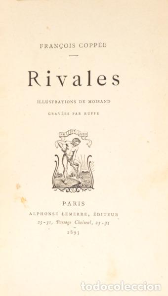 Libros: COPP&Eacute;E. (Fran&ccedil;ois) - RIVALES. - Foto 1