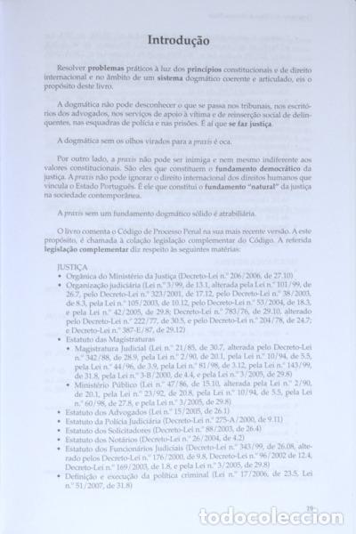 Libros: PINTO DE ALBUQUERQUE. (Paulo) - COMENT&Aacute;RIO DO C&Oacute;DIGO DE PROCESSO PENAL. [3.&ordf; EDI&Ccedil;&Atilde;O] - Foto 2
