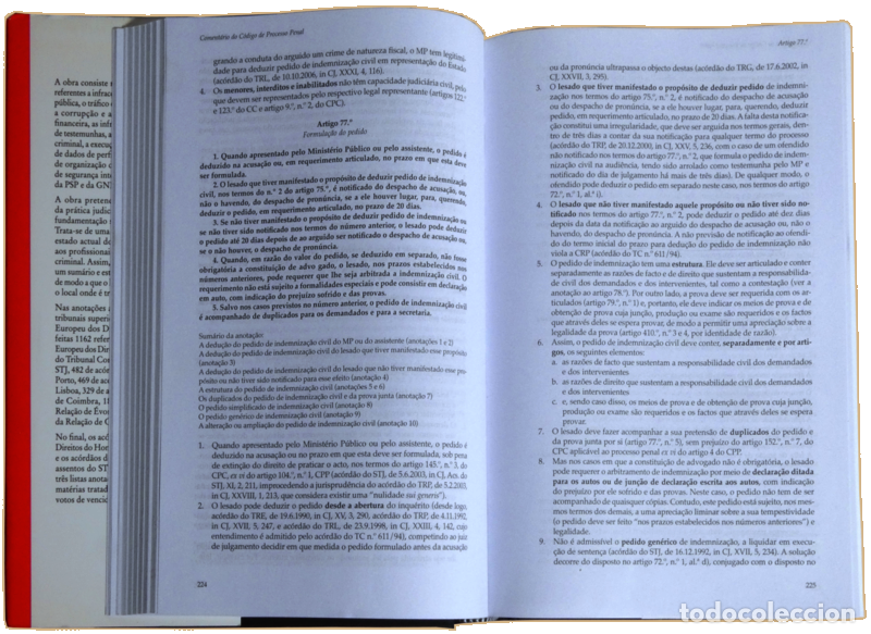 Libros: PINTO DE ALBUQUERQUE. (Paulo) - COMENT&Aacute;RIO DO C&Oacute;DIGO DE PROCESSO PENAL. [3.&ordf; EDI&Ccedil;&Atilde;O] - Foto 3