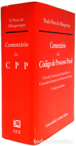 Libros: PINTO DE ALBUQUERQUE. (Paulo) - COMENT&Aacute;RIO DO C&Oacute;DIGO DE PROCESSO PENAL. [3.&ordf; EDI&Ccedil;&Atilde;O] - Foto 4