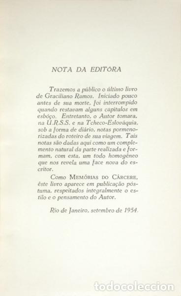Libros: RAMOS. (Graciliano) - VIAGEM. LINHAS TORTAS. - Foto 2