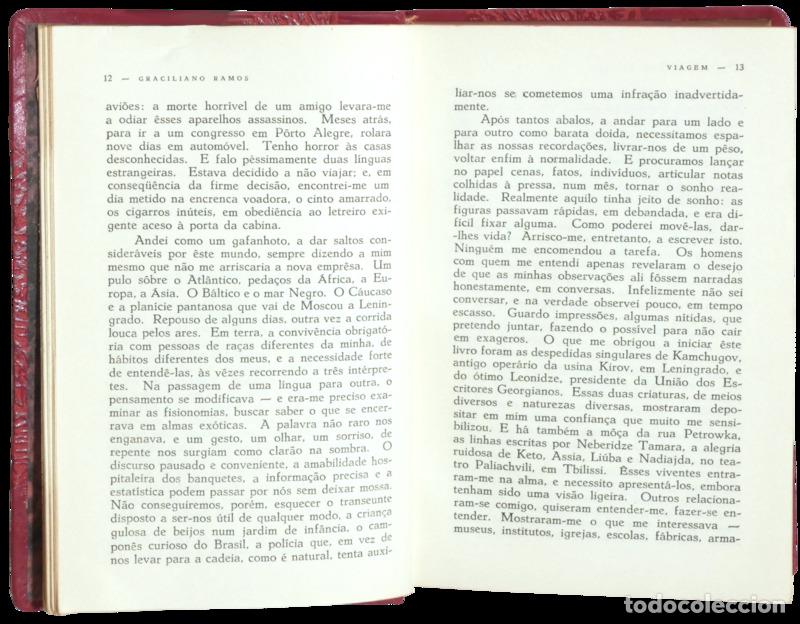 Libros: RAMOS. (Graciliano) - VIAGEM. LINHAS TORTAS. - Foto 3