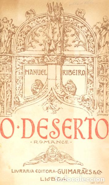Libros: RIBEIRO. (Manuel) - O DESERTO. - Foto 2